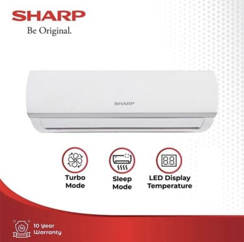 Sharp AC Split Standard AH-05ZEY 1/2 PK Low Watt